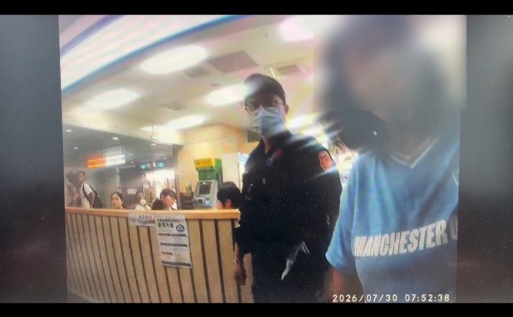 鐵警迅速逮捕臺鐵屏東車站全家超商竊盜嫌現行犯