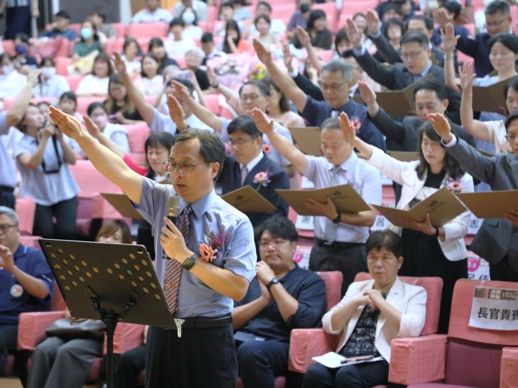 嘉義縣國民中小學校長佈達交接典禮