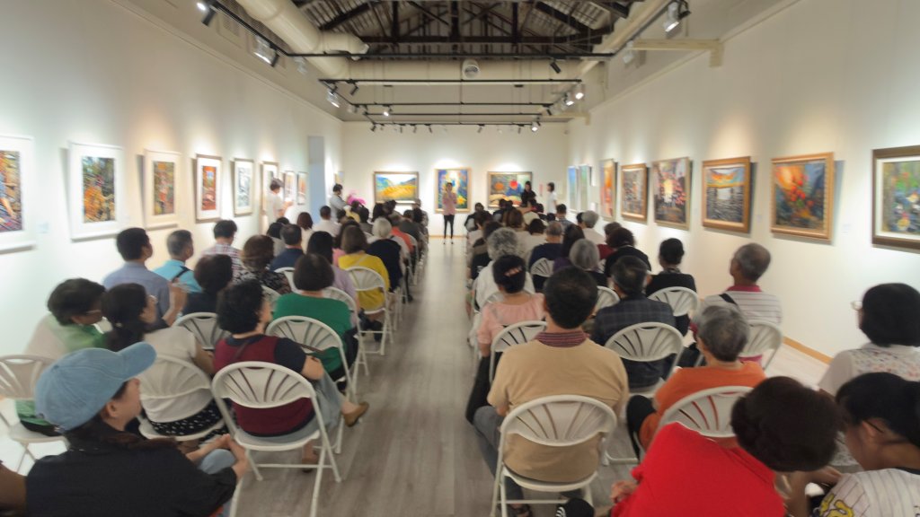 劉震崑《刻畫人生》、魏秀敏《刻畫印記》雙人展於屏東美術館隆重開幕