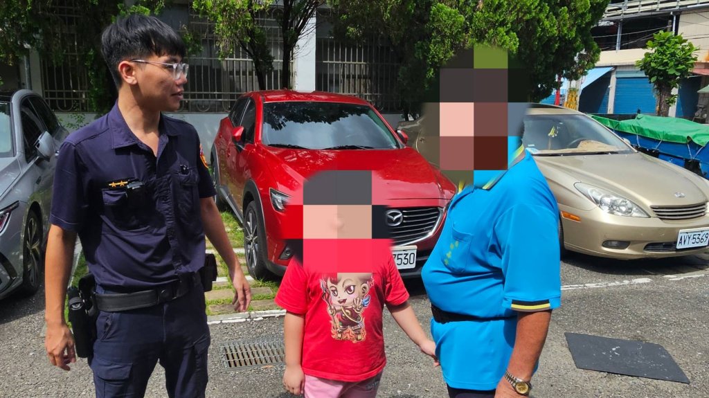 女童走進派出所求助　乖巧守約萌翻杉林暖警