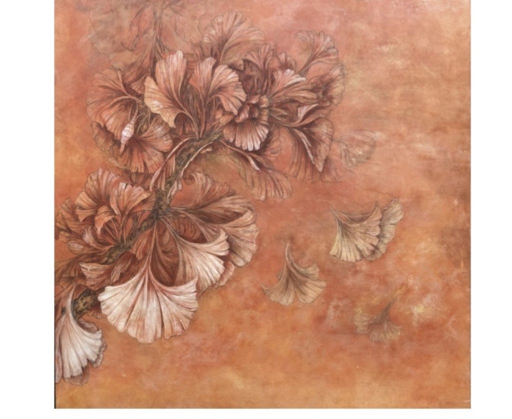 許美智作品〈白了頭〉