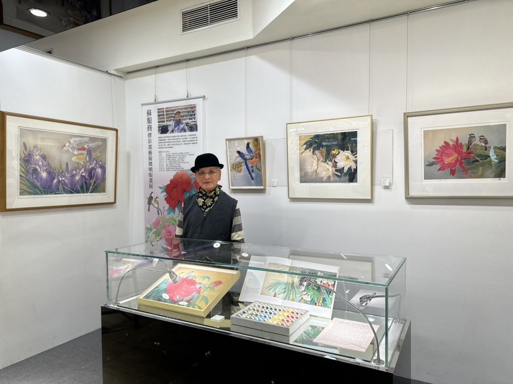 蘇老師於豐原太平洋百貨展場