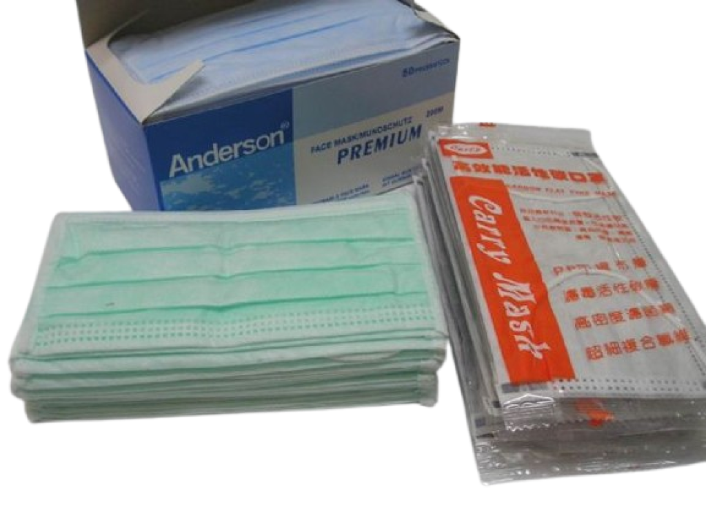 平面活性炭口罩