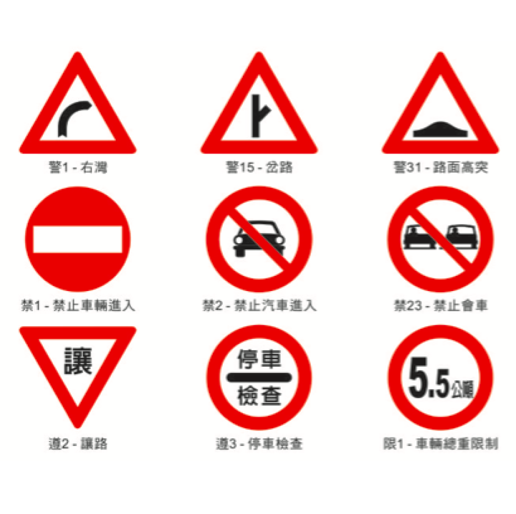 道路標示、施工標示