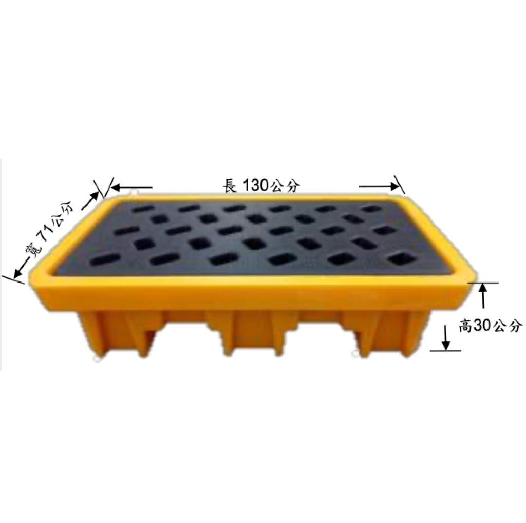 黃色洩漏承接棧板（2桶）