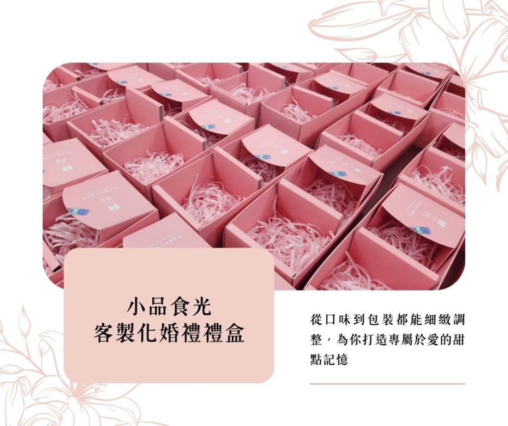 【婚禮禮盒客製化】不只餐盒！婚禮禮盒也幫你準備好啦！