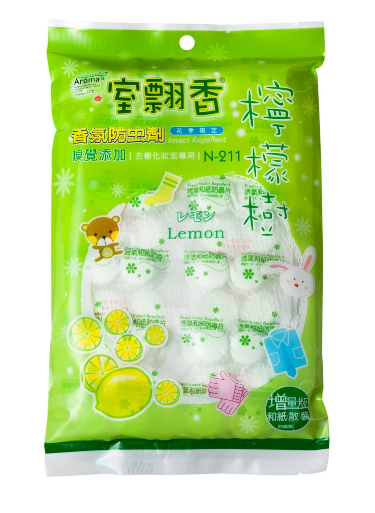 N-211   檸檬和紙散裝防蟲錠300g