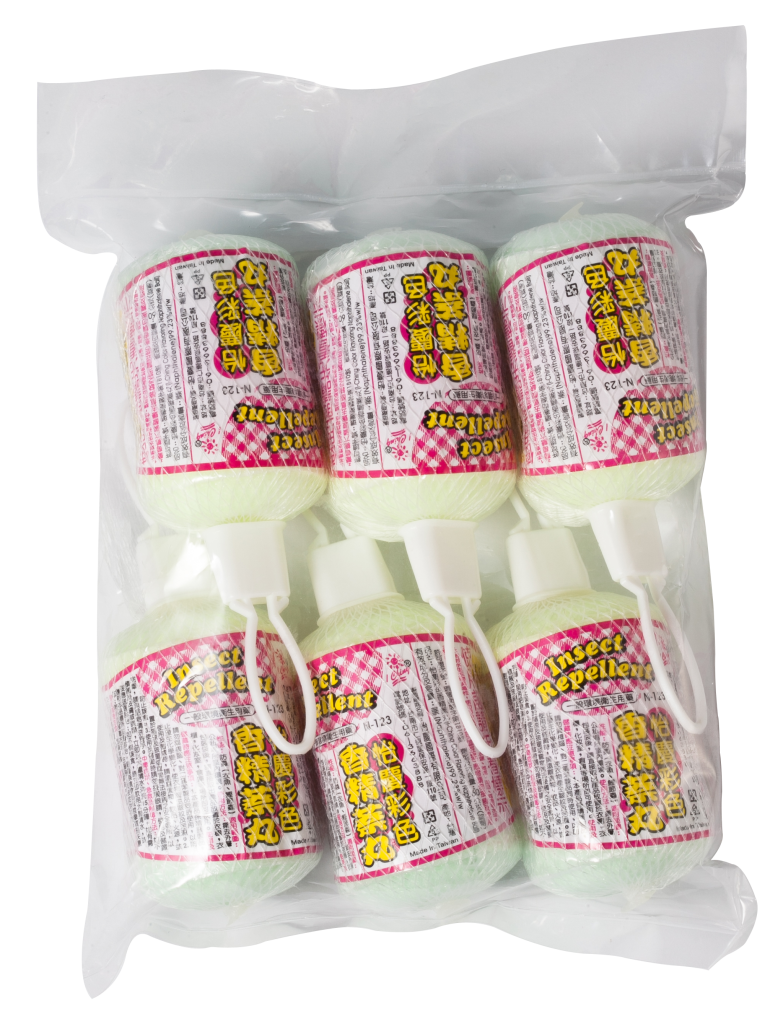 N-123   3入彩色吊網式防蟲錠