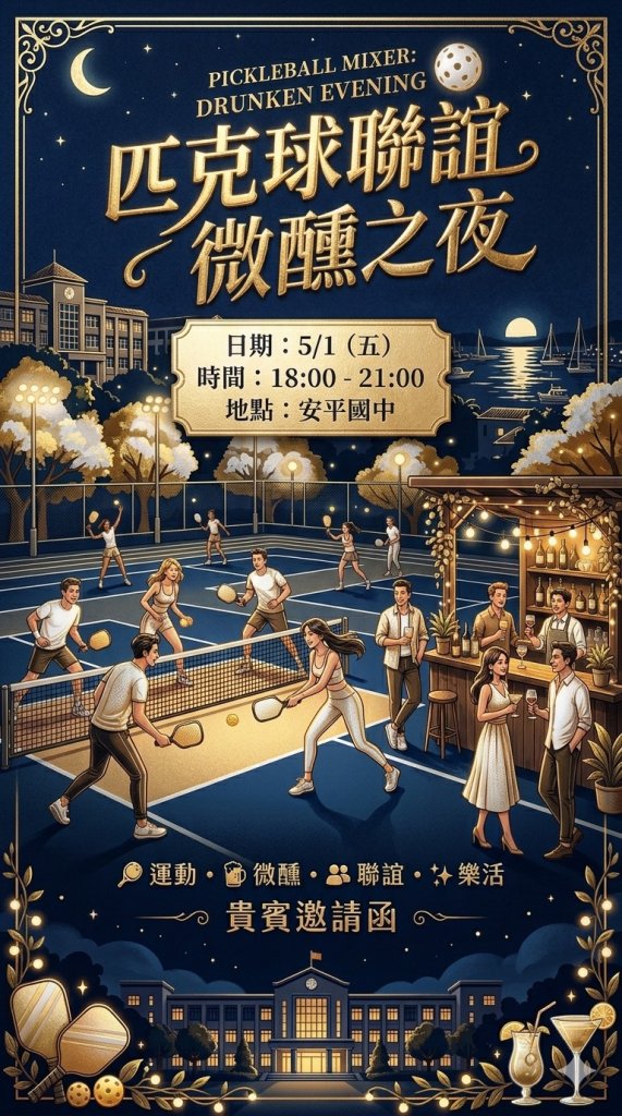 2026/05/01匹克球聯誼微醺之夜