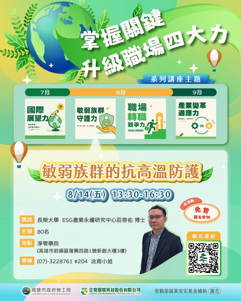 115年度淨零轉型之勞工就業促進計畫