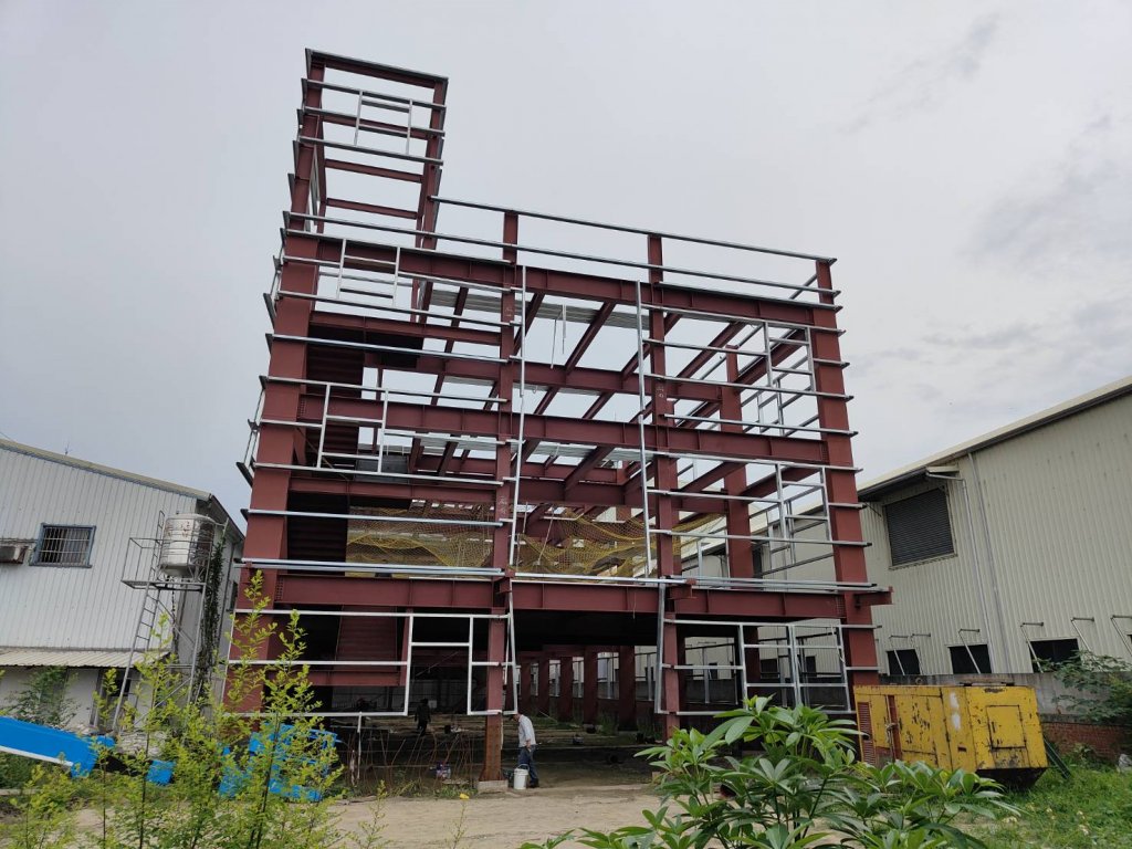 安雄電子新建鋼構工程