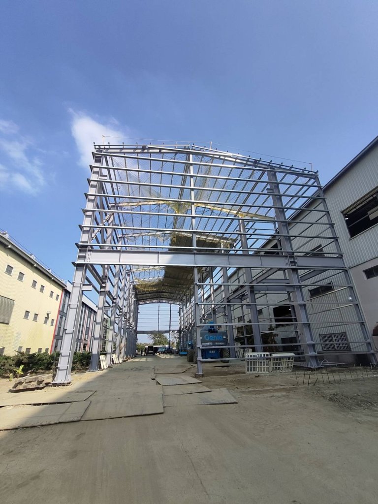 岡山區安拓實業廠房鋼構工程