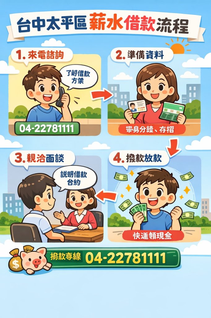 台中太平免抵押品借錢與大家來對獎發票