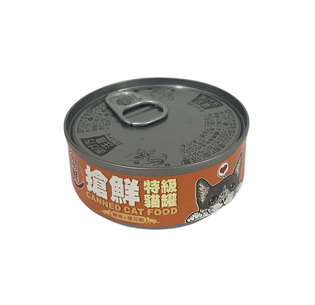 搶鮮特級貓湯罐鮪魚+櫻花蝦85g/24入