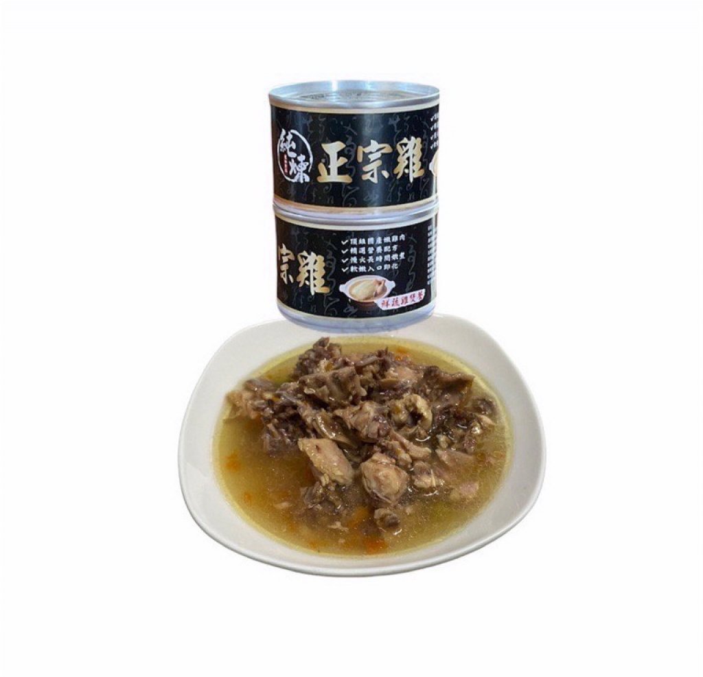 純煉-正宗雞鮮蔬雞煲餐165g-24罐/箱