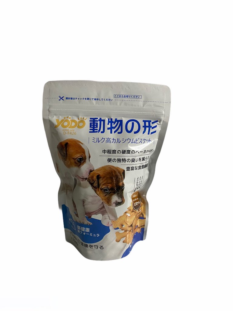 優逗動物造型牛奶高鈣餅乾/150G
