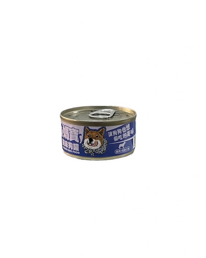媽寶美味犬罐-雞肉+低鈉小魚85g/24入
