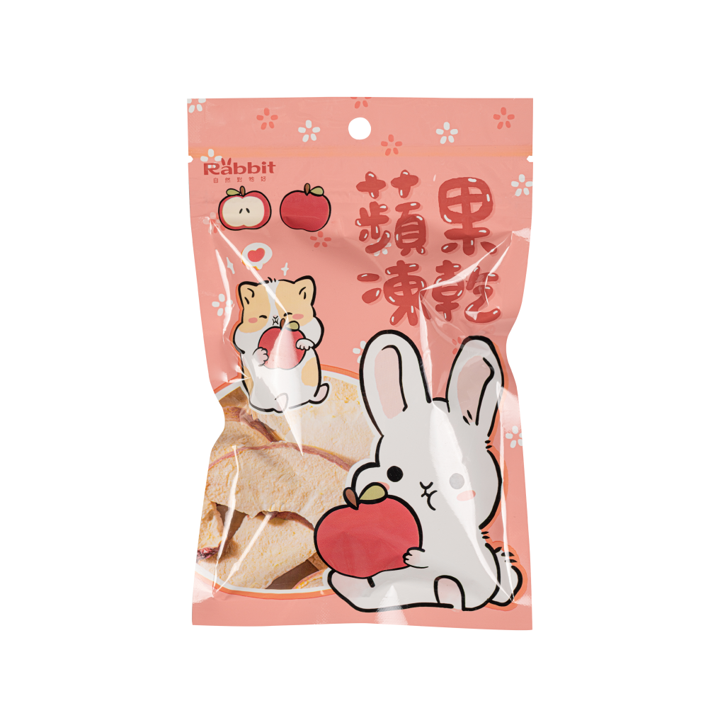 Rabbit微笑蘋果凍乾/15g