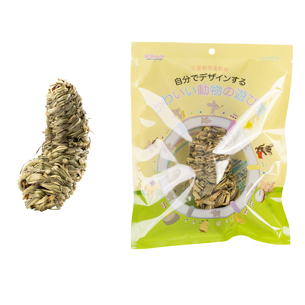 Rabbit提摩西草編磨牙玩具(香蕉造型)