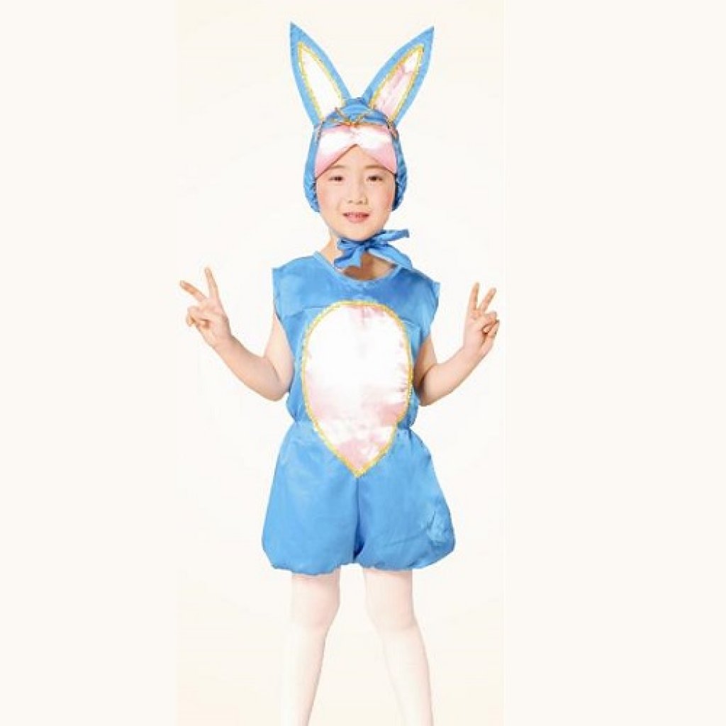 A0372 短袖藍兔