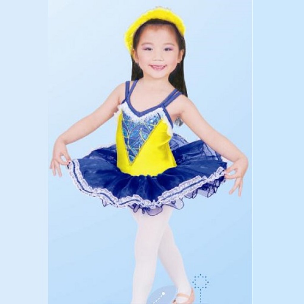 A0670 藍黃芭蕾