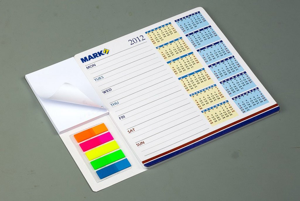 No. 836xx  Mouse calendar memo with sticky notes set