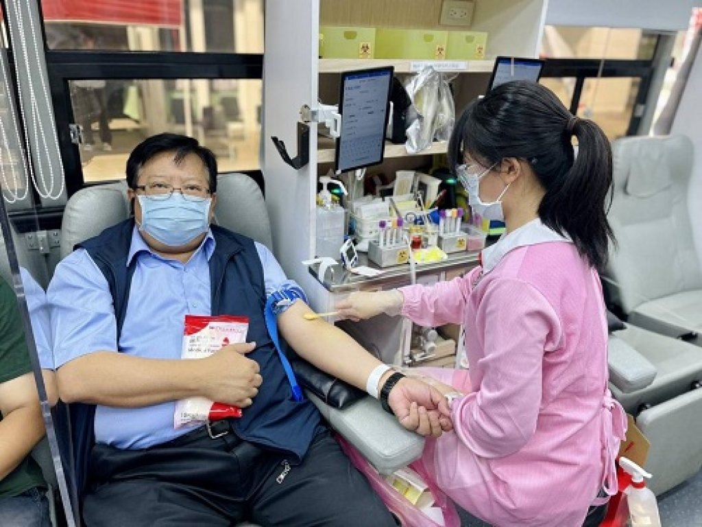 中油煉製事業部號召捐血 捐血量4萬9,000cc