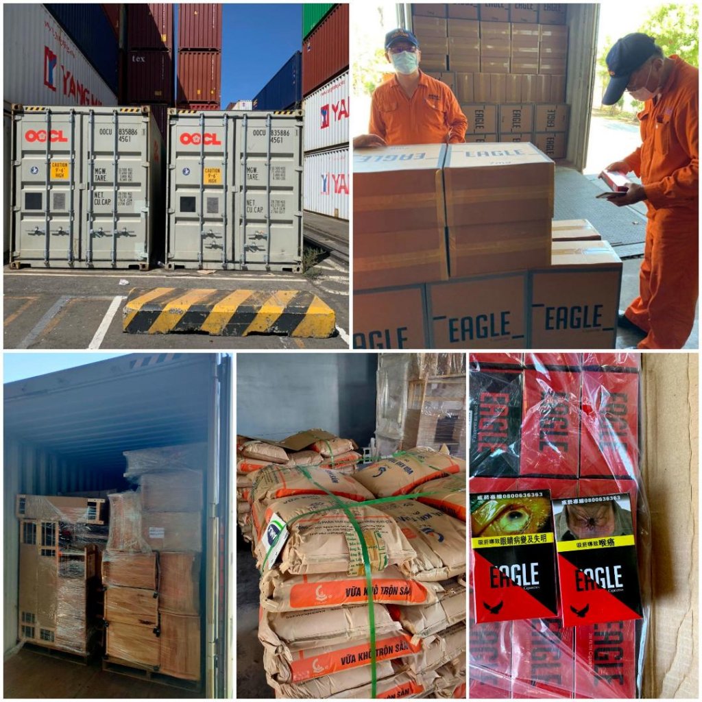 年關將近漁船鋌而走險  海巡機警查獲私菸數量總計509箱市價逾新臺幣2,000萬元