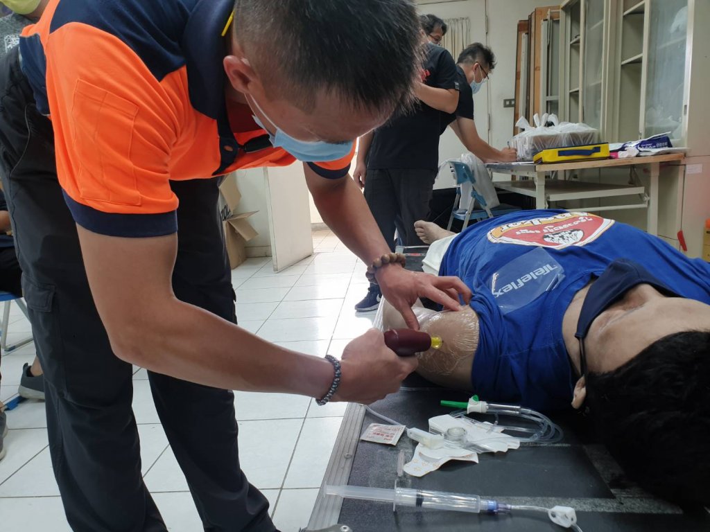 電動骨針將加入台南消防局緊急救護的應勤裝備