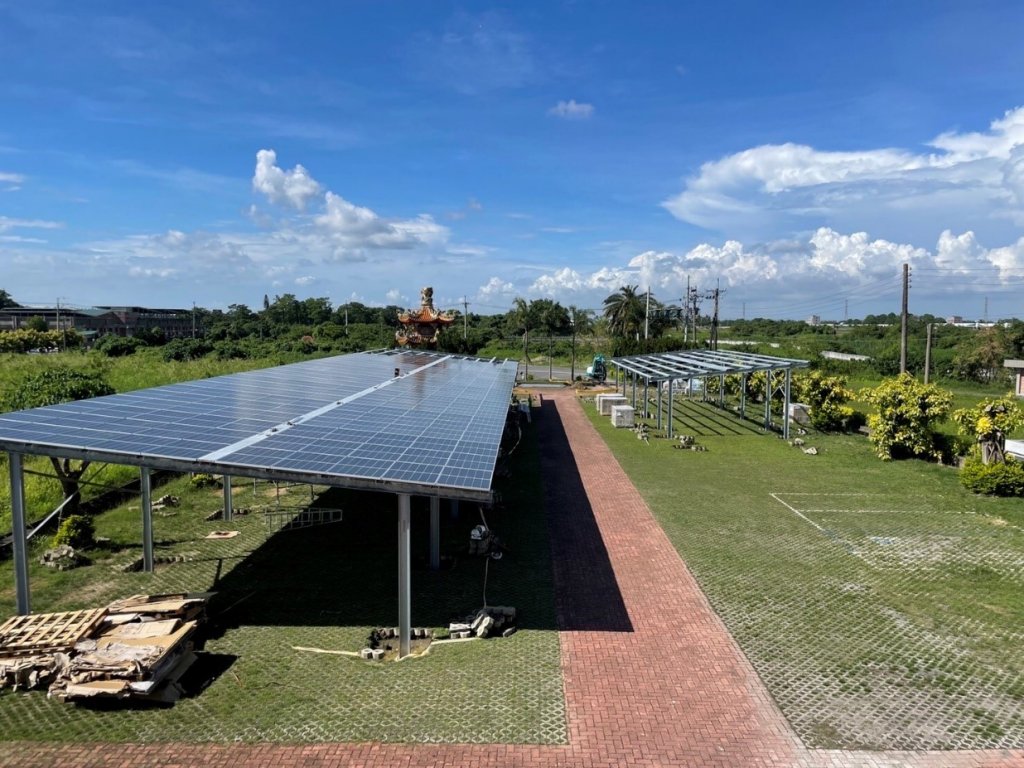 臺南公立殯葬設施場域設置太陽能發電 一同為綠能盡一份心力