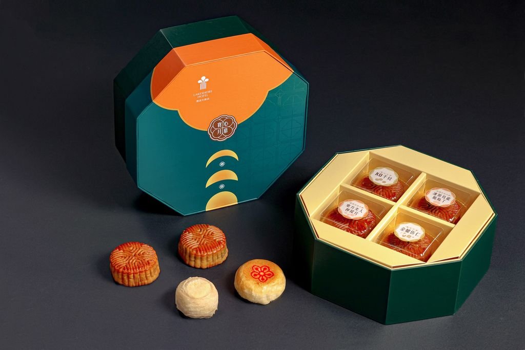 煙波集團首推減糖月餅禮盒，「賞心月慕」新意及傳統兼具的秋禮逸品