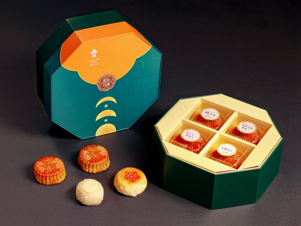 兼具新意及傳統的秋禮逸品　煙波集團首推「賞心月慕」減糖月餅禮盒