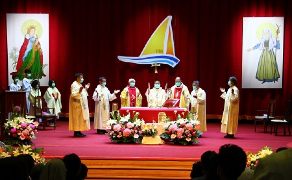  慶祝聖吳甦樂修會來華百年 文藻舉辦感恩彌撒