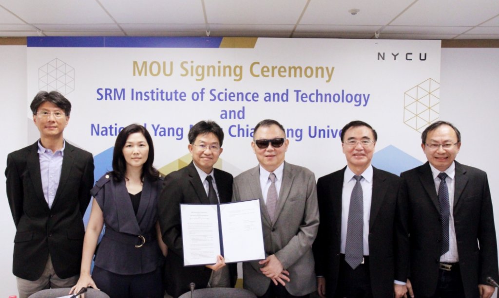 陽明交大與SRM大學簽訂MOU合作　在印度推動呼氣氨偵測技術醫材應用