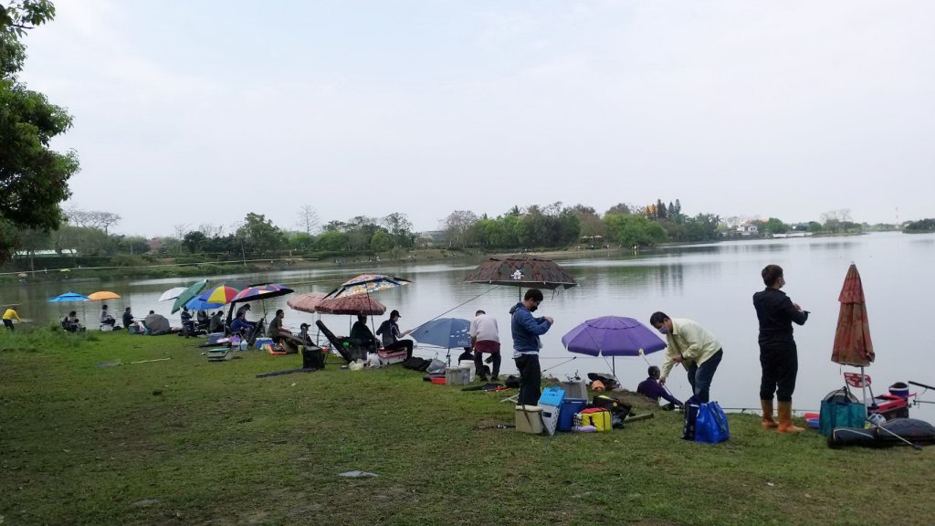 虎頭埤風景區舉辦路亞竿環保釣魚比賽