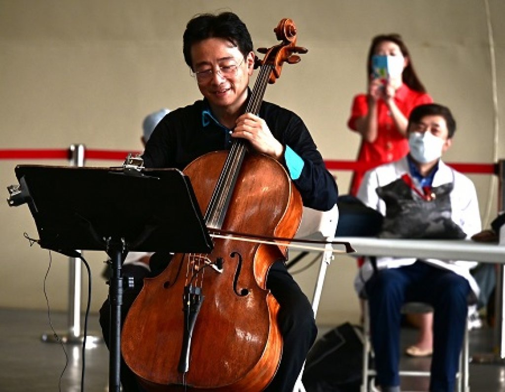 中鋼集團教育基金會攜手大提琴家張正傑老師 連續八年舉辦輪椅族公益音樂會