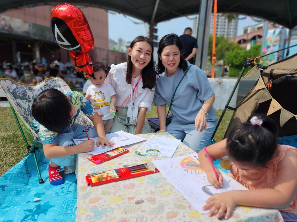 良友盃兒童繪畫比賽如嘉年華 融合露營美化南市東區