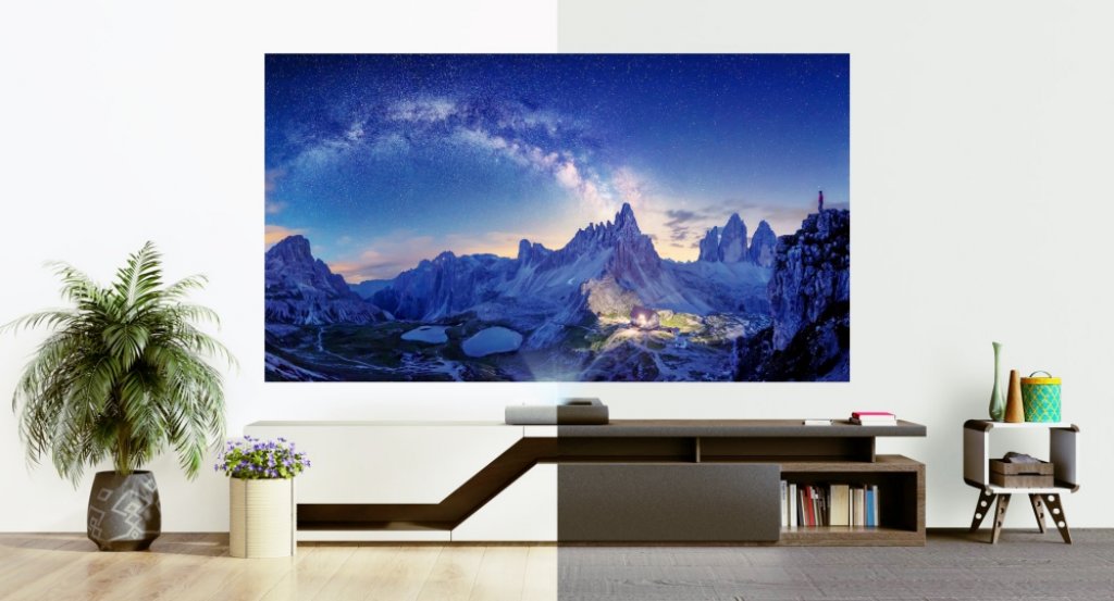 客廳搖身一變為家庭劇院　ViewSonic領銜推出4K超短焦雷射電視