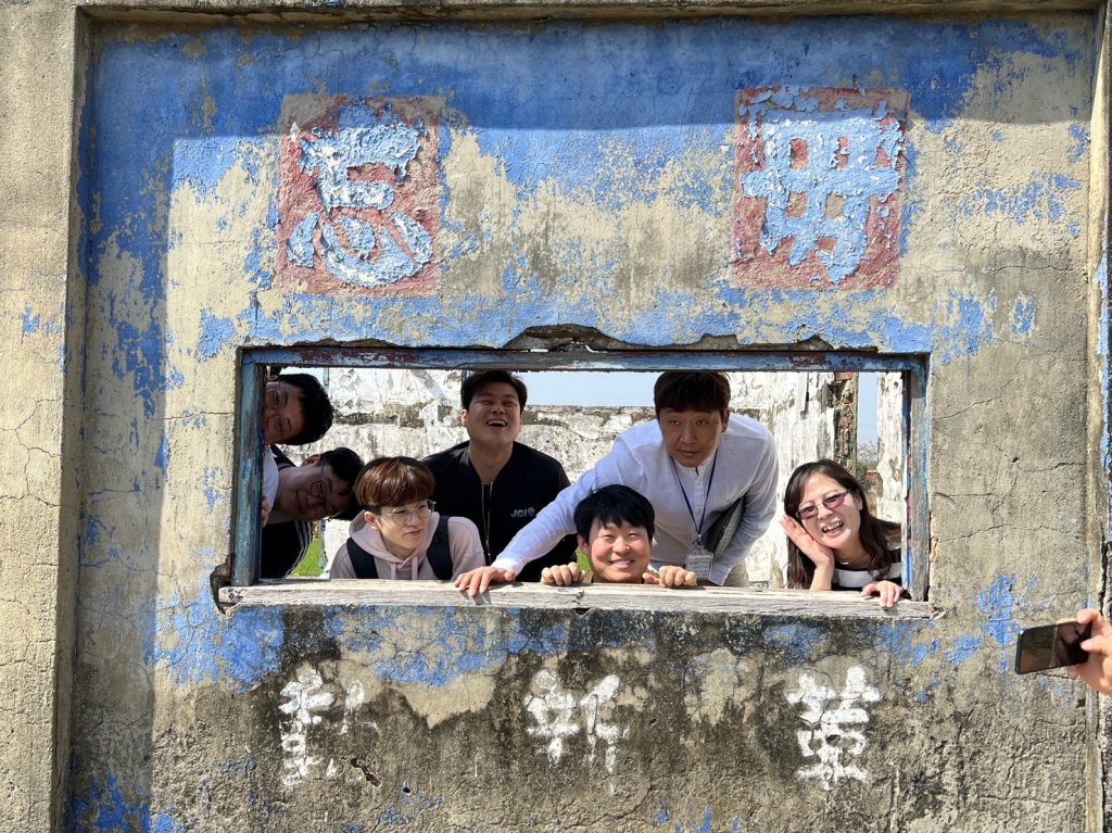 韓國錦山青商會到台南仁德中洲里體驗農村行程