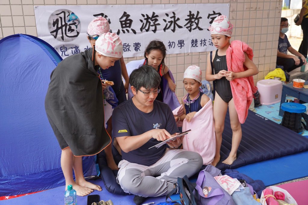 112年全國南區游泳錦標賽 台南飛魚展現集訓成果