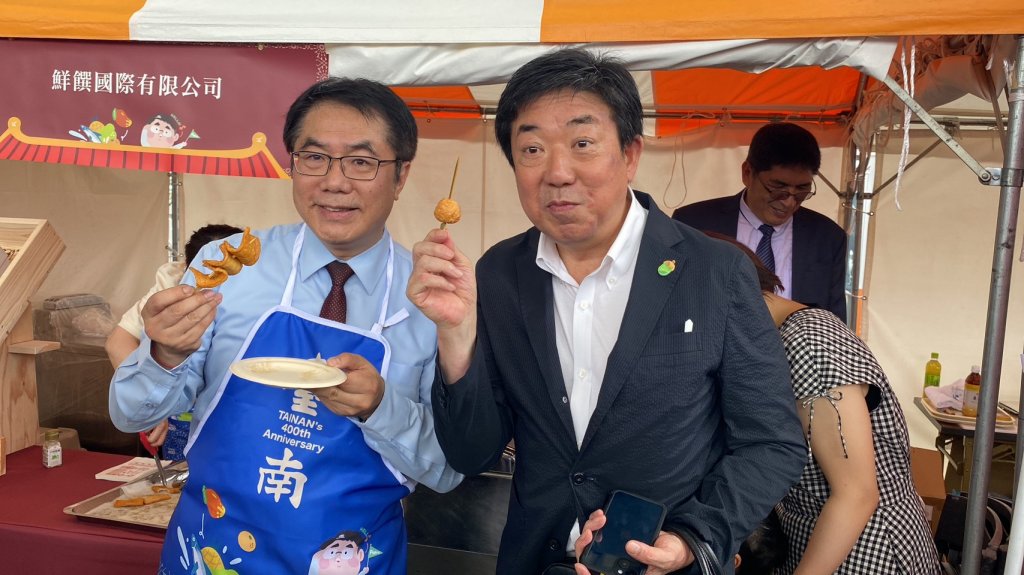 黃偉哲讓日本最大公路休息站上架熱銷台南農特產品