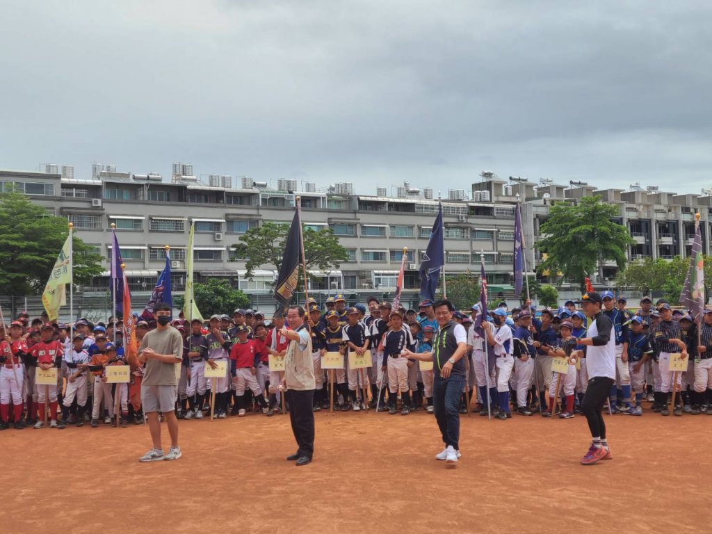 臺南市第十屆全國社區學齡棒球大賽熱鬧開打