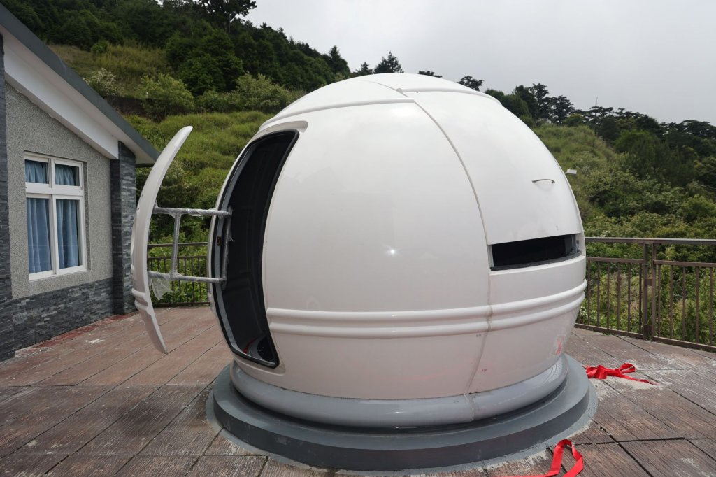 合歡山遠端觀測天文台啟用 360度觀測星空