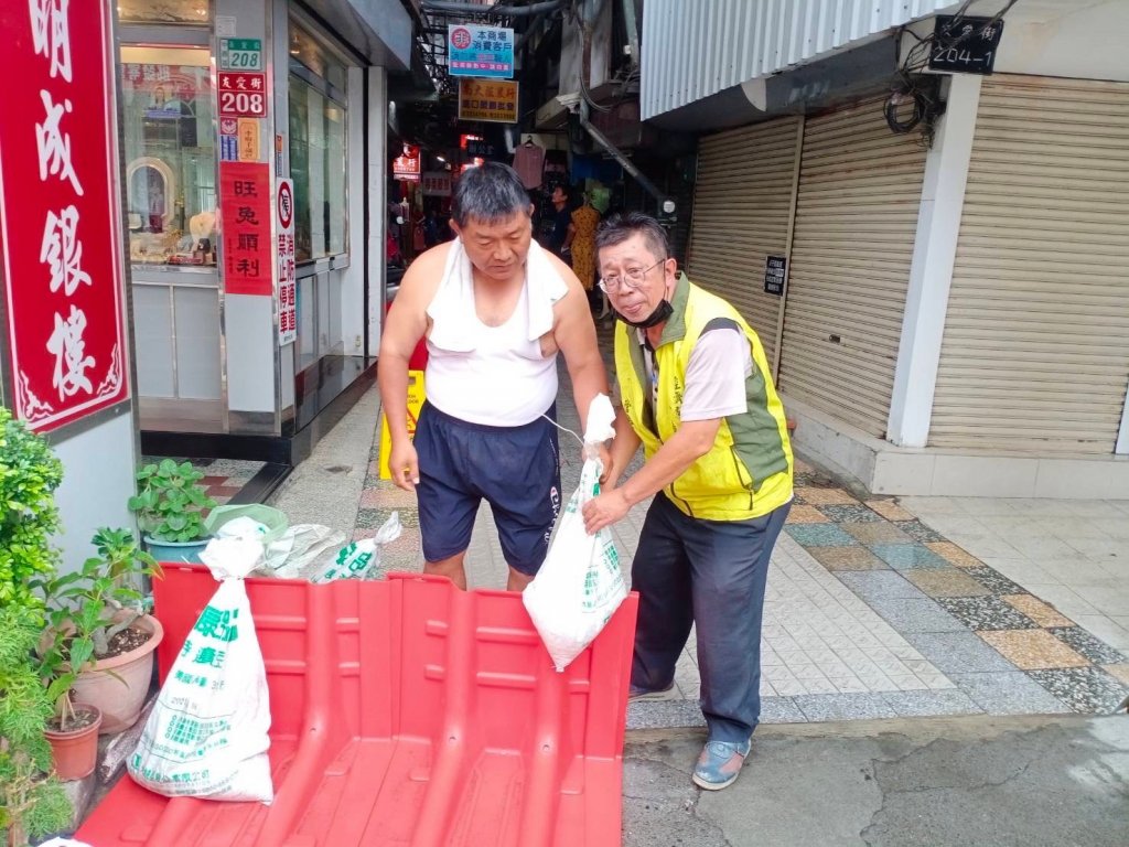 南市市場處因應杜蘇芮颱風整備總動員 易淹水沙卡里巴列為重點