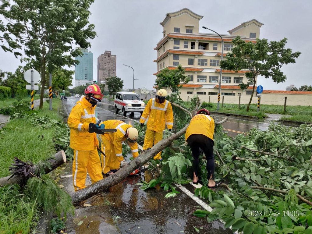 颱風杜蘇芮遠離 臺南37區公所動員讓市容迅速恢復