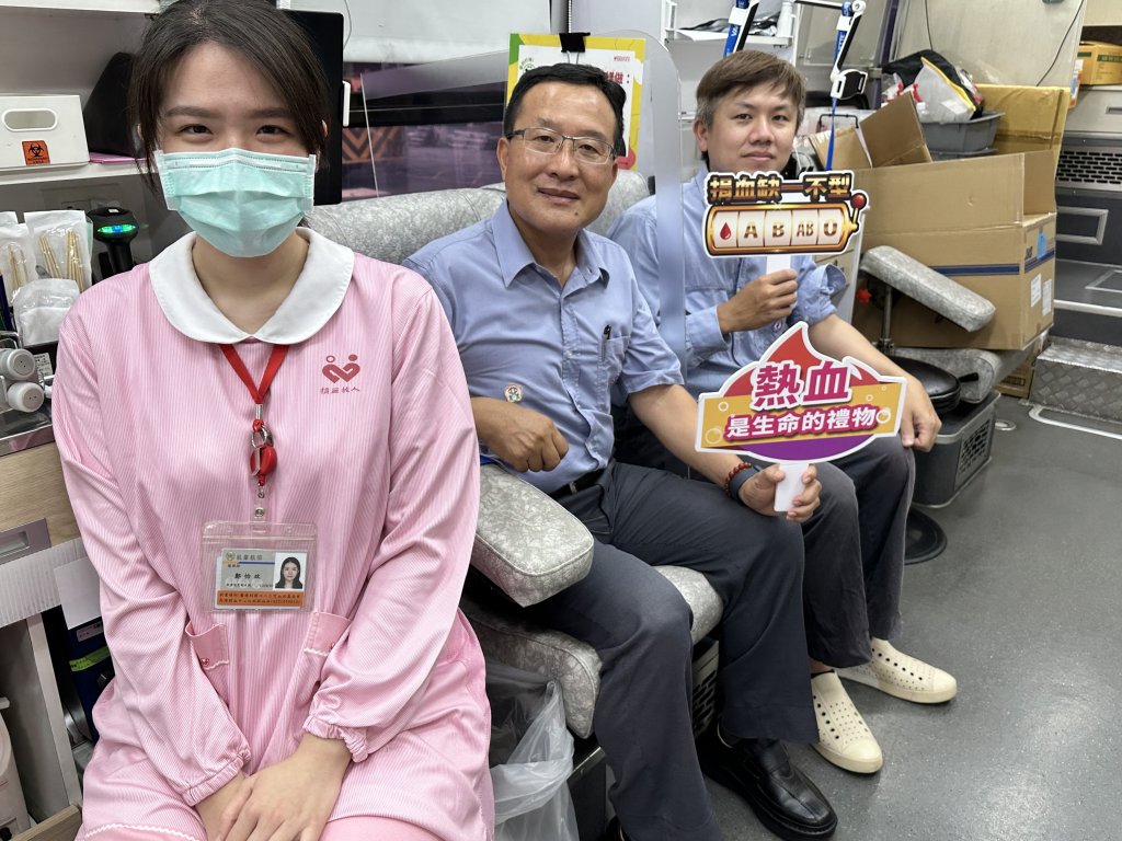 台電台南區處公益捐血活動 員工熱情挽袖 貢獻熱血