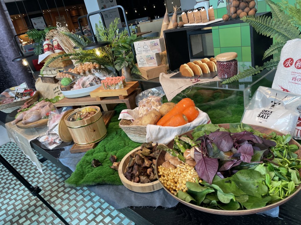 台南老爺行旅為台南首間評獲「綠色餐廳」飯店，提供多款友善食材，打造美味綠色生活