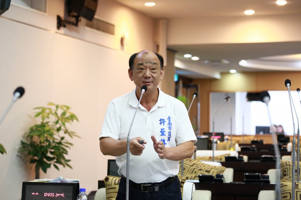 八屆市議員許至椿 當選台南市議會黨團書記長