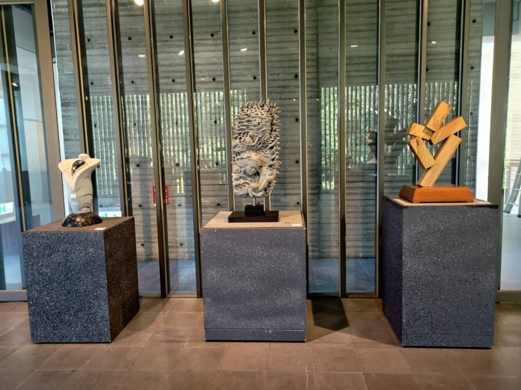 三義木雕博物館「台中市雕塑學會會員聯展」~