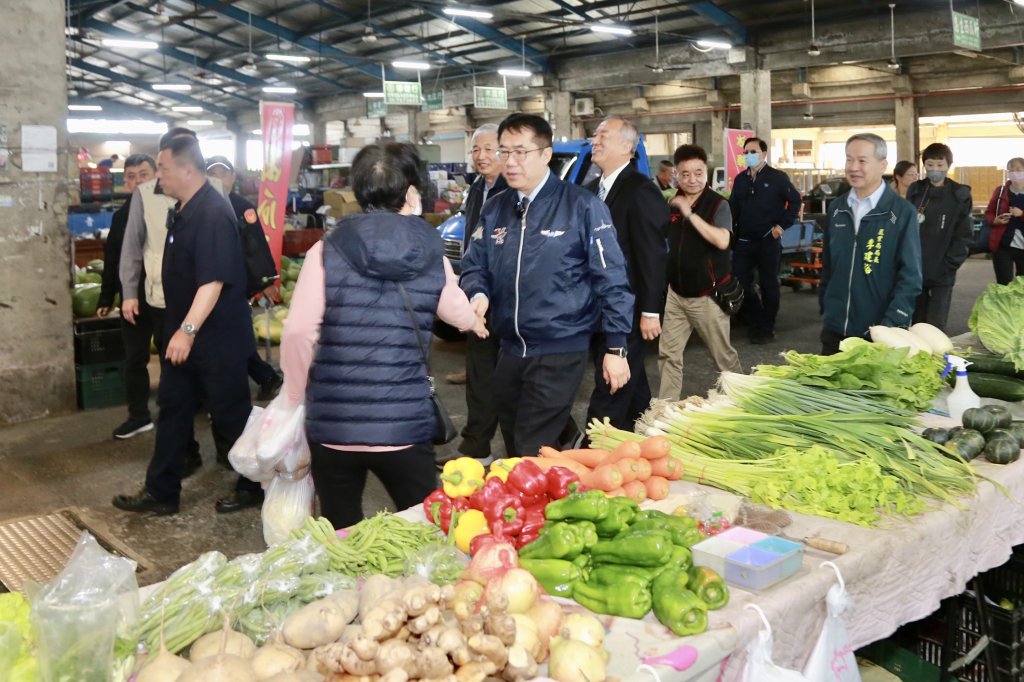 春節農漁畜產品供應無虞 黃偉哲請市民安心選購過好年